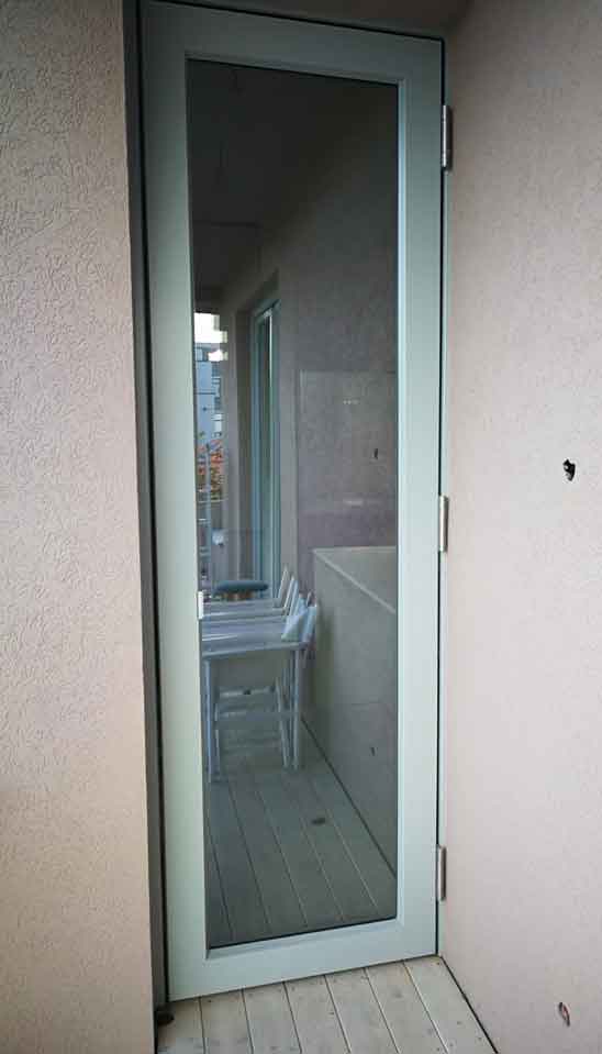 Wood-aluminum windows