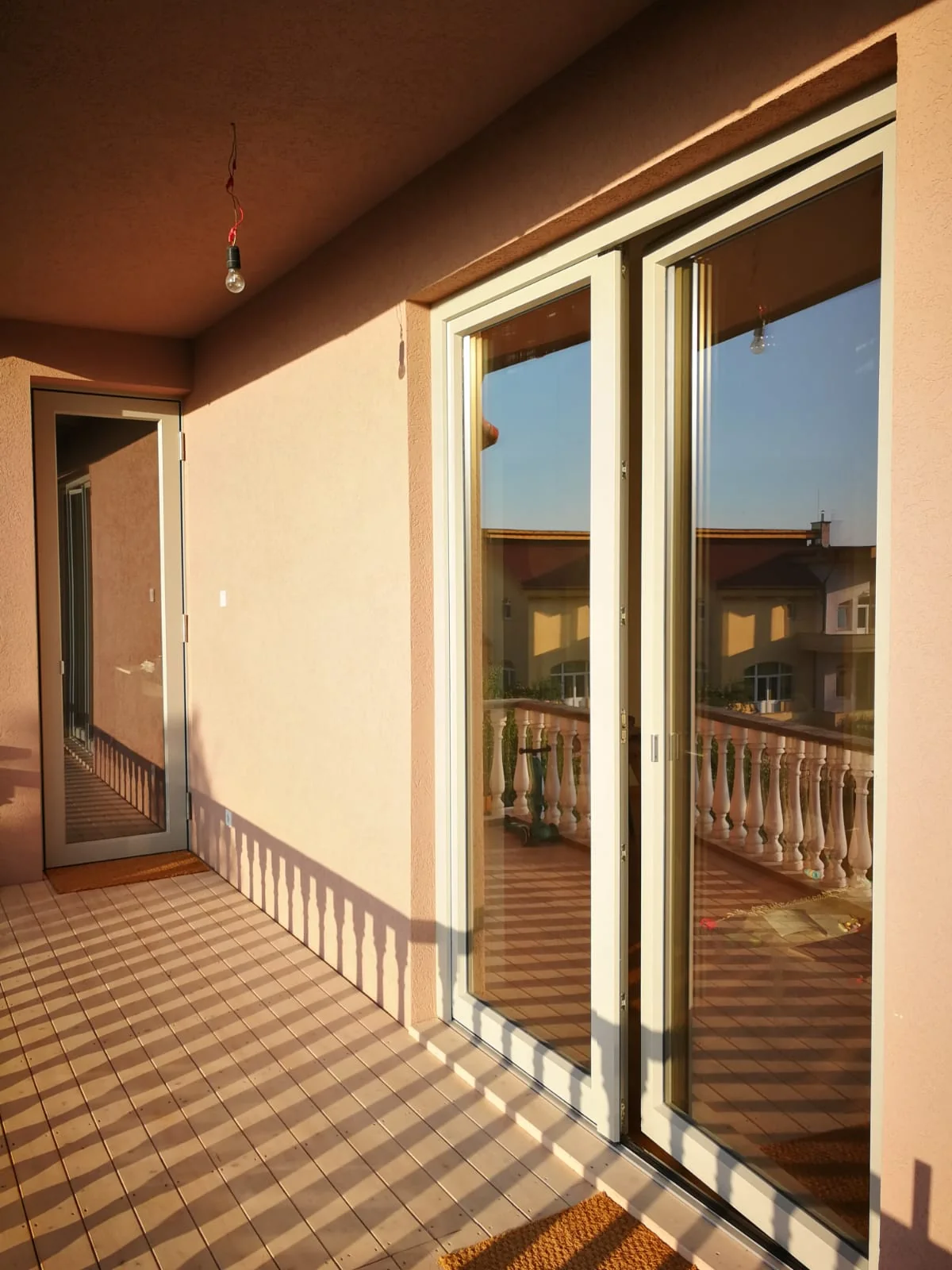 Wood-aluminium windows