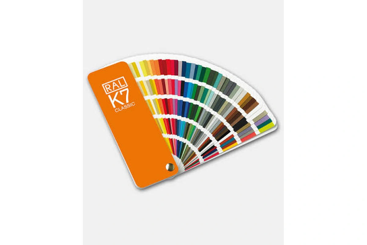 RAL color chart for window and door finishes